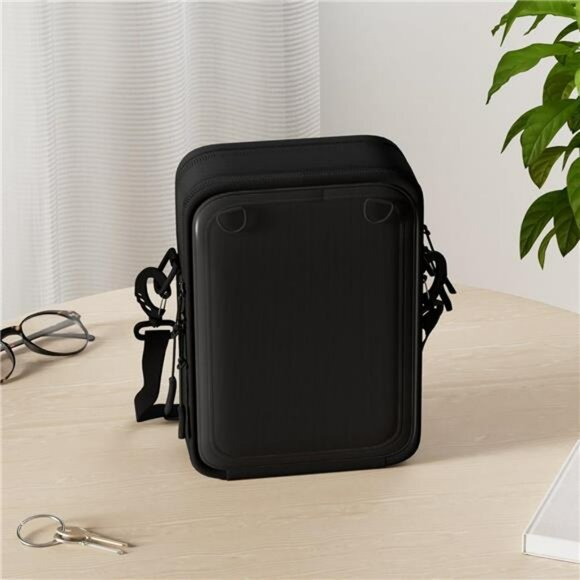 Anime Ita Bag Crossbody Small Pin Display Purse Clear Window Insert Travel - Picture 2 of 8